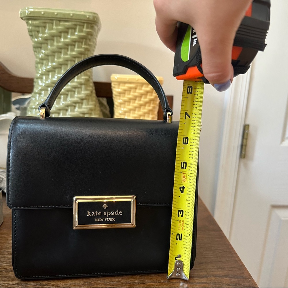 kate spade Black Satchel with Gold Accents - Picture 6 of 7